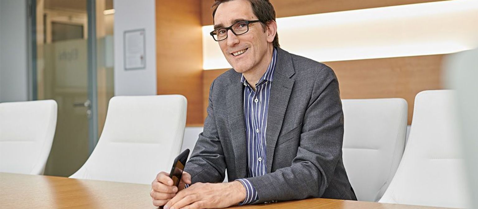 Hohe Investitionen in Westeuropa: Dr. Andreas Witzig, Geschäftsführer der EOS Gruppe und zuständig für die Regionen Westeuropa und Nordamerika.